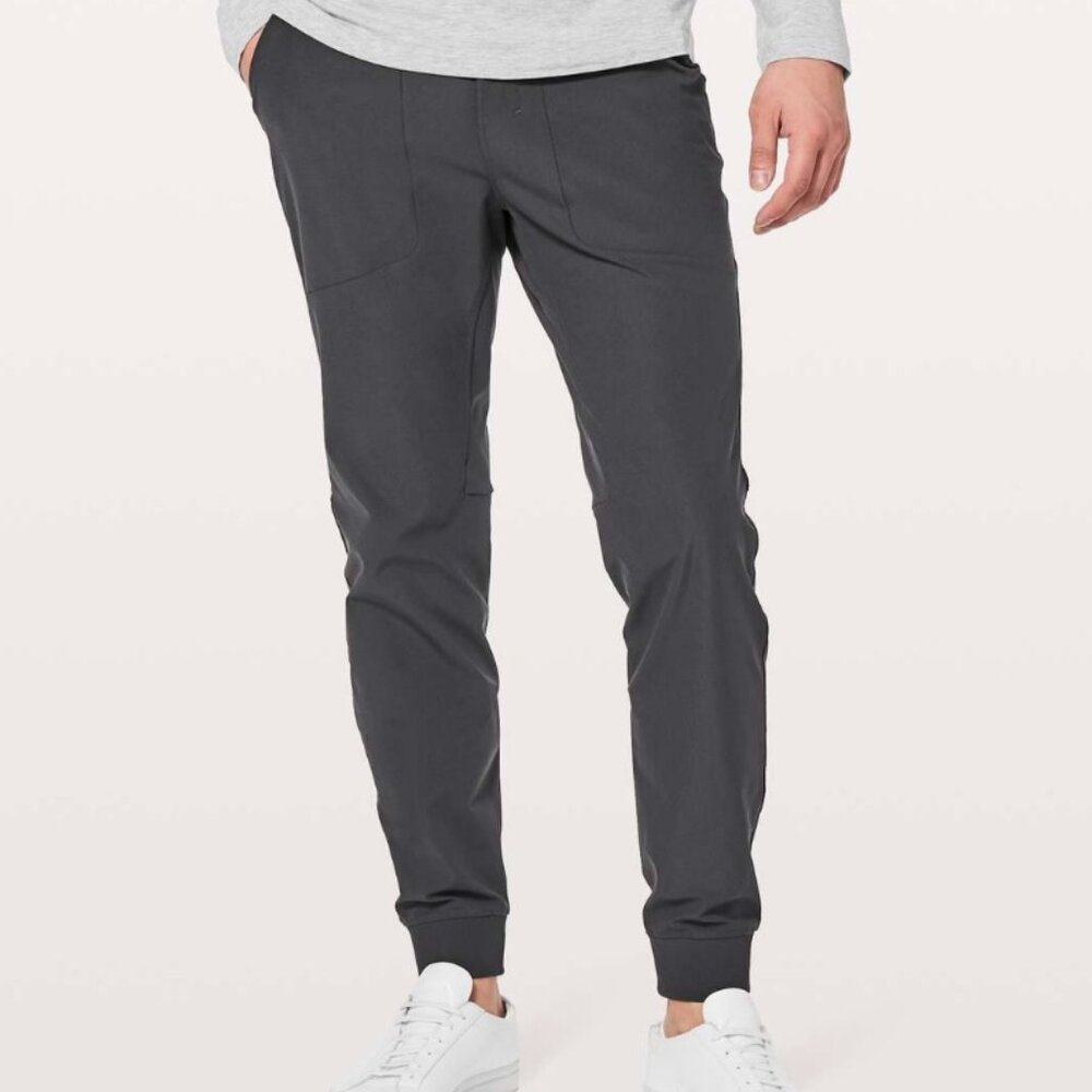 Lululemon Men's ABC Jogger Pants Size 36W. Color Black (Obsidian?) EUC